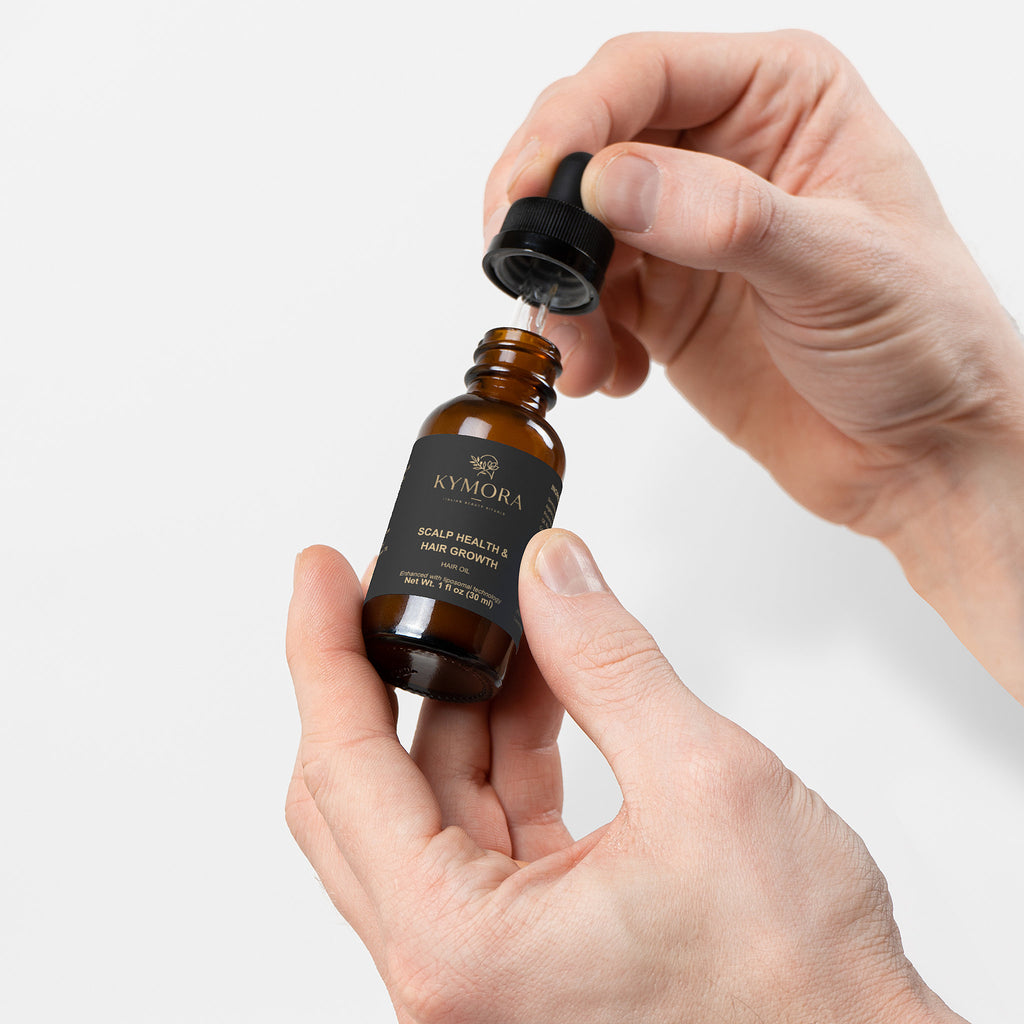 Huile Capillaire Cuir Chevelu – Pousse, Densité & Brillance