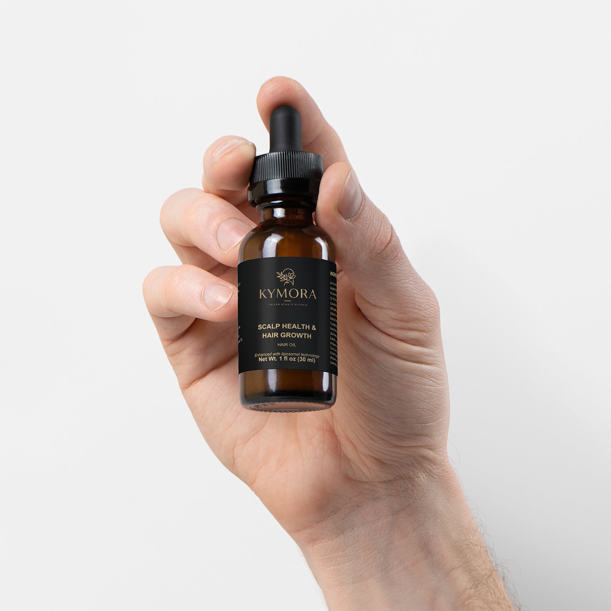 Huile Capillaire Cuir Chevelu – Pousse, Densité & Brillance