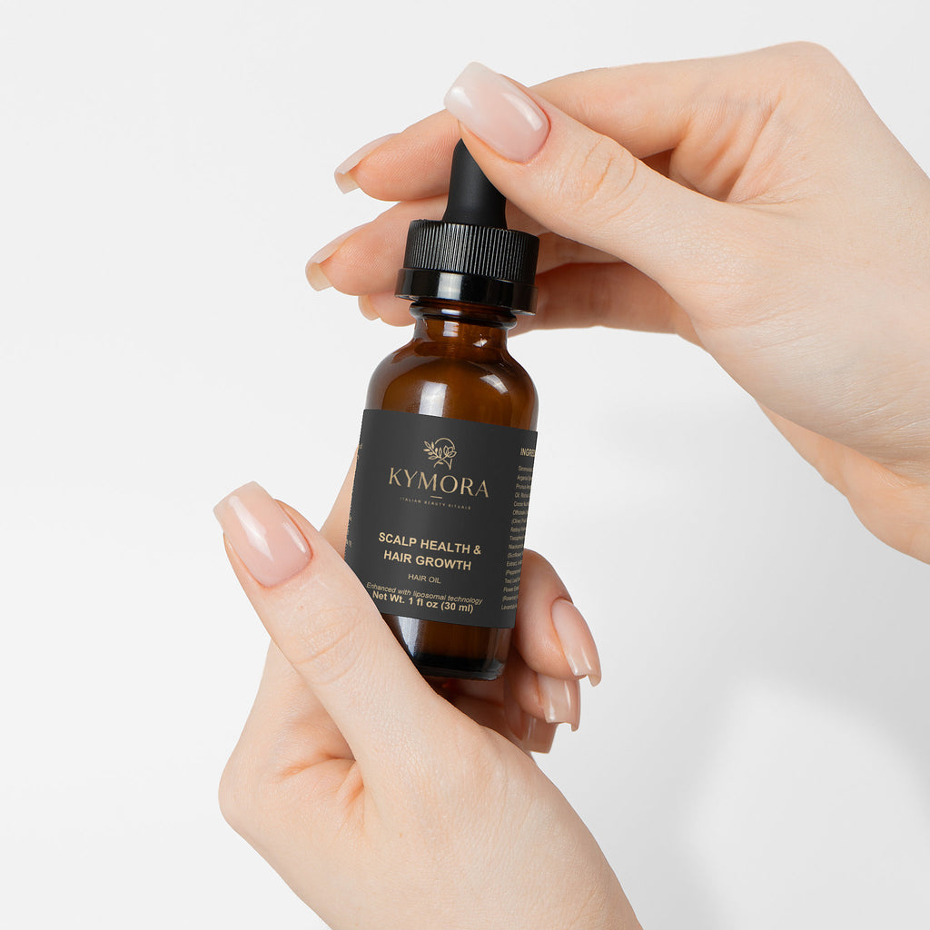 Huile Capillaire Cuir Chevelu – Pousse, Densité & Brillance