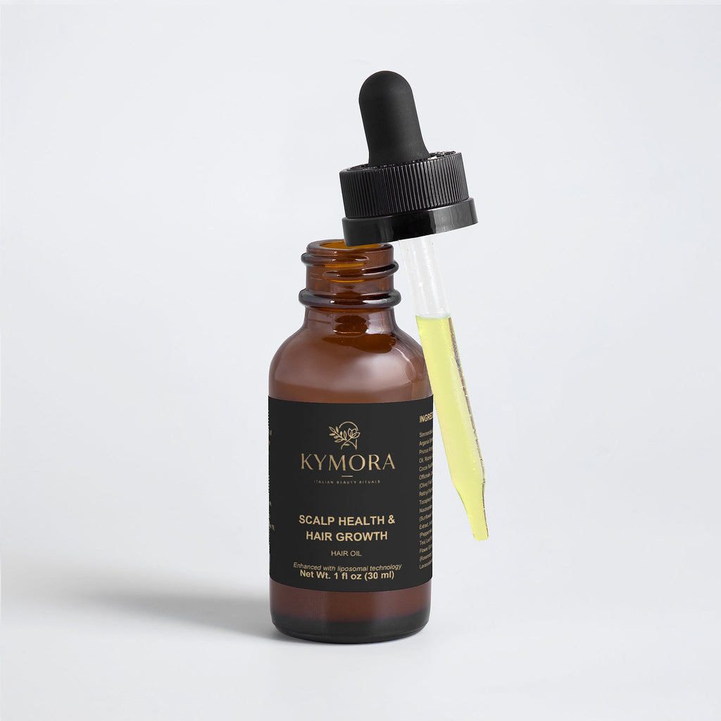 Huile Capillaire Cuir Chevelu – Pousse, Densité & Brillance