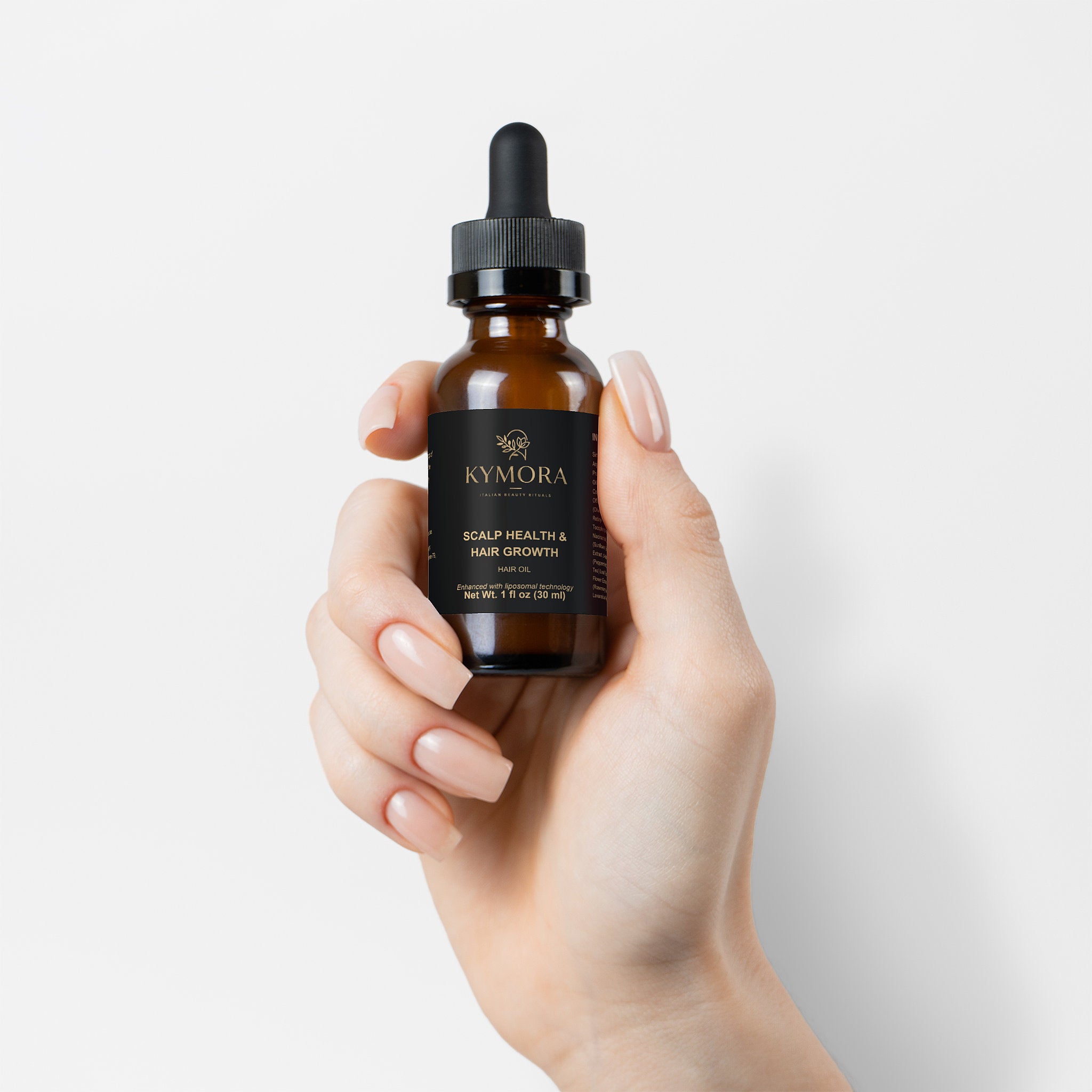 Huile Capillaire Cuir Chevelu – Pousse, Densité & Brillance