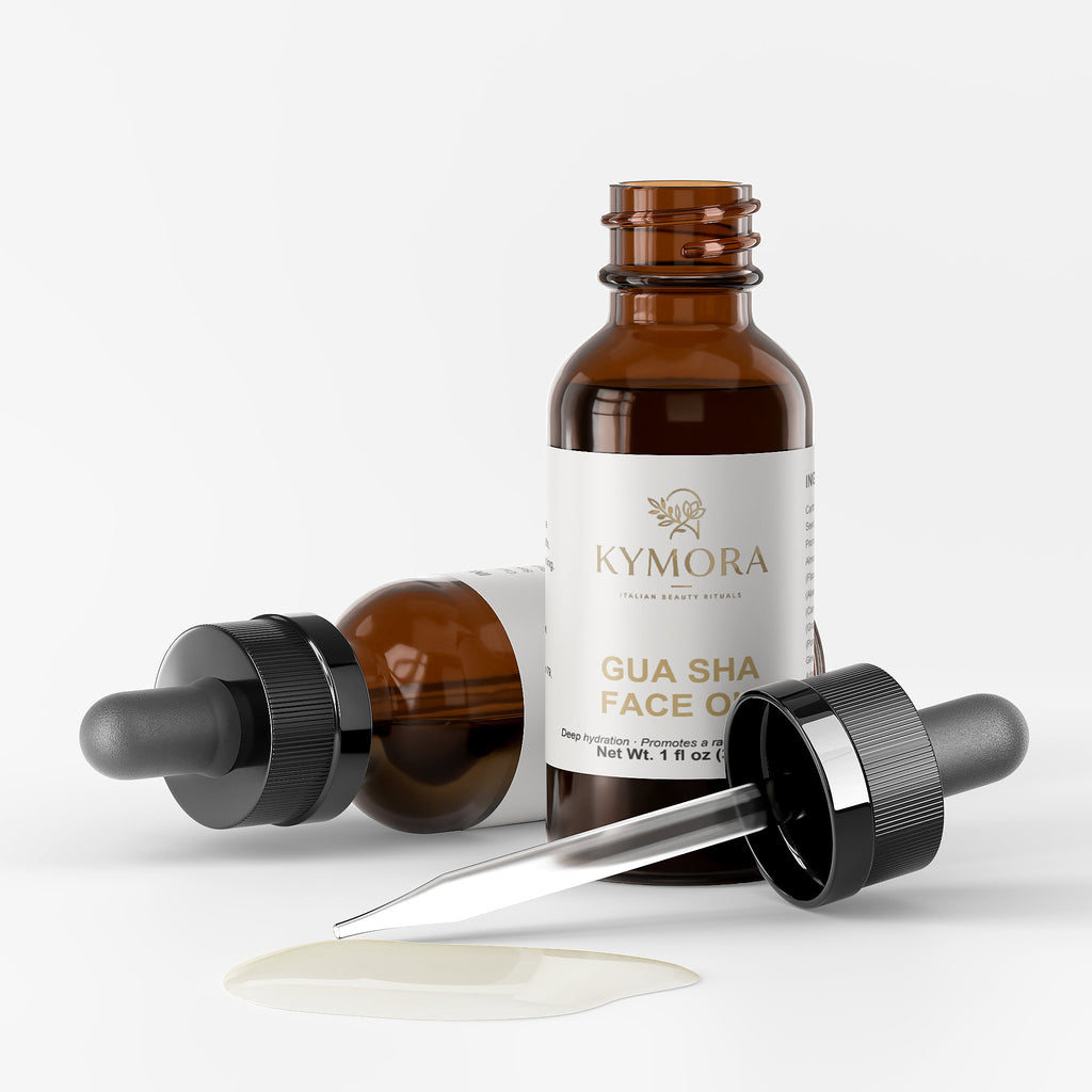 Huile Visage Gua Sha – Soin Naturel Raffermissant & Éclat
