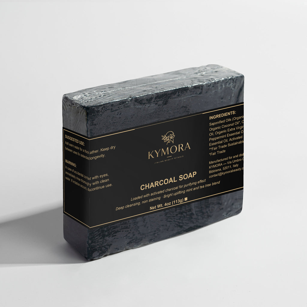 Savon au Charbon Actif – Purifiant Visage & Corps