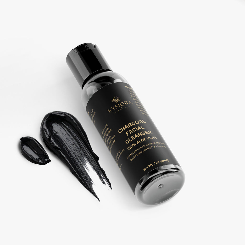 Gel Nettoyant Visage Charbon Actif – Purifiant & Sans Parabènes